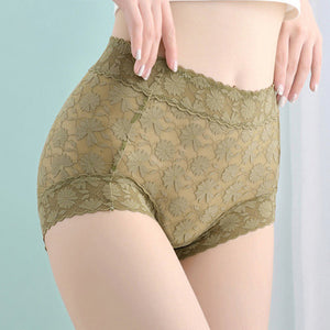 Spitzenhöschen mit hoher Taille für Damen