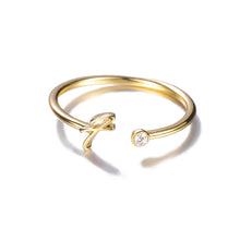 Laden Sie das Bild in den Galerie-Viewer, Damenring Aus Edelstahl