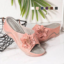 Laden Sie das Bild in den Galerie-Viewer, Sommerliche Blumen-Sandalen Mit Weicher Sohle