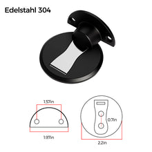 Laden Sie das Bild in den Galerie-Viewer, Unsichtbarer magnetischer Türstopper aus Edelstahl