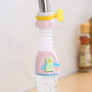 Schwenkbarer Pinguin-Duschkopf