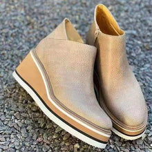 Laden Sie das Bild in den Galerie-Viewer, Herbst lässige Damen kurze Stiefel