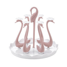 Laden Sie das Bild in den Galerie-Viewer, Kreativer multifunktionaler drehbarer Schwanenabflussbecherhalter