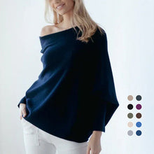 Laden Sie das Bild in den Galerie-Viewer, Gestrickter Schalpullover