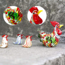 Laden Sie das Bild in den Galerie-Viewer, Kreative Buntglasur-Hähnchendekoration