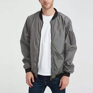 Baseball-Jacke mit Reißverschluss