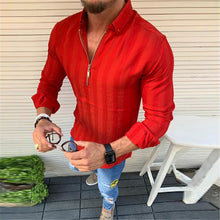 Laden Sie das Bild in den Galerie-Viewer, Gestreiftes Langärmliges T-Shirt mit Aufdruck