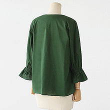 Laden Sie das Bild in den Galerie-Viewer, Lockeres Chiffon-Shirt