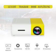 Laden Sie das Bild in den Galerie-Viewer, Tragbarer Dual-Purpose-Projektor