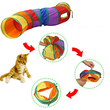 Laden Sie das Bild in den Galerie-Viewer, Faltbarer Tunnel Für Haustiere