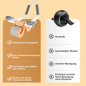 Multifunktionales automatisches Rebound-Bauchrad