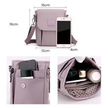 Laden Sie das Bild in den Galerie-Viewer, Einfache einfarbige modische lässige Damentasche aus Nylon