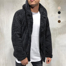 Laden Sie das Bild in den Galerie-Viewer, Fuzzy Sherpa-Jacke für Herren