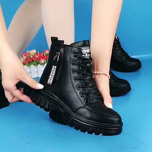 Laden Sie das Bild in den Galerie-Viewer, Warme Lederstiefel für Damen