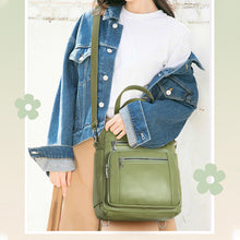 Laden Sie das Bild in den Galerie-Viewer, Klassische Multifunktionale Umhängetasche mit Diebstahlschutz mit mehreren Taschen