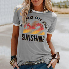 Laden Sie das Bild in den Galerie-Viewer, Sommer-Kokosnuss-T-Shirt
