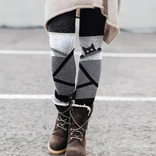 Laden Sie das Bild in den Galerie-Viewer, Hochelastische Leggings mit Print