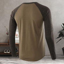 Laden Sie das Bild in den Galerie-Viewer, Lässiges Lockeres Langärmliges T-Shirt für Herren