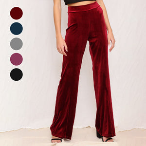 Elastische Yogahose mit hoher Taille