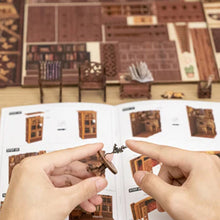 Laden Sie das Bild in den Galerie-Viewer, DIY 3D-Holzpuzzle aus Bücherecke