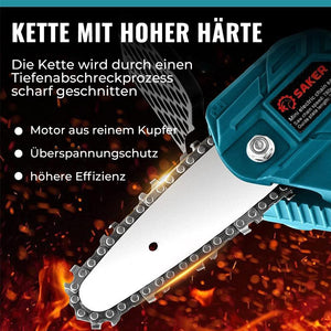 Saker Mini -Kettensäge