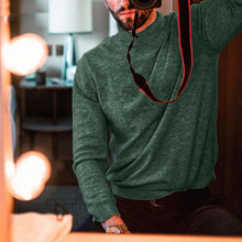 Laden Sie das Bild in den Galerie-Viewer, Langärmliger Strickpullover mit Rollkragen