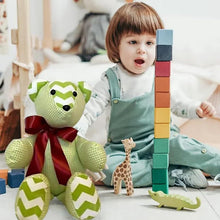 Laden Sie das Bild in den Galerie-Viewer, Linealset mit Bärenvorlage