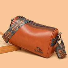 Laden Sie das Bild in den Galerie-Viewer, Vielseitige Umhängetasche mit breitem Schultergurt für Damen