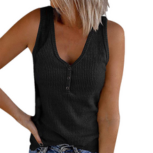 Laden Sie das Bild in den Galerie-Viewer, Einfarbige Strickweste für Damen
