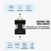 Laden Sie das Bild in den Galerie-Viewer, HDMI-zu-VGA Adapter (mit Audio)