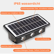 Laden Sie das Bild in den Galerie-Viewer, Solar-Außenwandleuchte