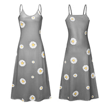 Laden Sie das Bild in den Galerie-Viewer, Kleid mit Gänseblümchen-Print