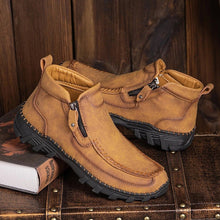 Laden Sie das Bild in den Galerie-Viewer, Weiche Atmungsaktive Werkzeugstiefel mit Reißverschluss für Herren