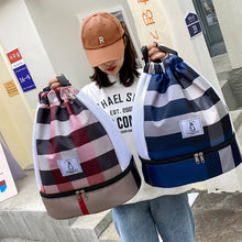 Laden Sie das Bild in den Galerie-Viewer, Leichter wasserdichter lässiger Rucksack zur Nass- und Trockentrennung