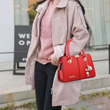 Laden Sie das Bild in den Galerie-Viewer, Damen modische süße einfarbige Handtasche