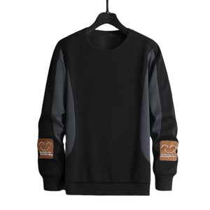 Lässiges Sport-Sweatshirt mit Rundhalsausschnitt für Herren