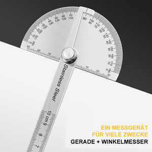 Winkelmesser aus Edelstahl