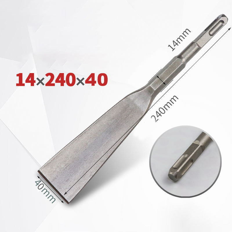 Hammergebogener Meißelbohrer