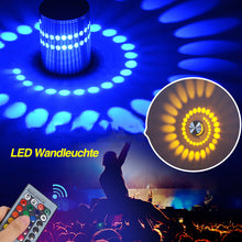 Laden Sie das Bild in den Galerie-Viewer, Kreative Kunstmodellierung LED Wandleuchte mit Fernbedienung