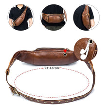 Laden Sie das Bild in den Galerie-Viewer, Multifunktionale Retro-Hüfttasche mit mehreren Taschen