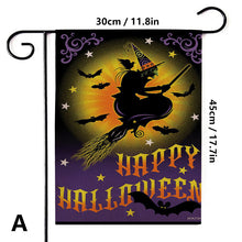 Laden Sie das Bild in den Galerie-Viewer, Halloween Kürbis Gartenflagge