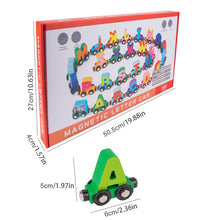 Laden Sie das Bild in den Galerie-Viewer, Hölzernes digitales Eisenbahn-Spielzeug