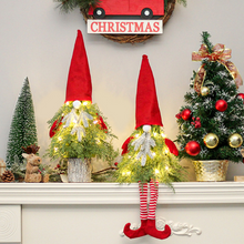 Laden Sie das Bild in den Galerie-Viewer, Kreativer und lustiger Mini-Weihnachtsmann &amp; Weihnachtsbaum
