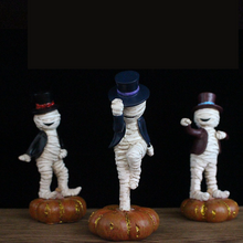 Laden Sie das Bild in den Galerie-Viewer, Halloween tanzende Mumie Ornamente