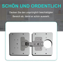 Laden Sie das Bild in den Galerie-Viewer, Reparaturstück für Seitenscharnierplatte