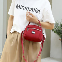 Laden Sie das Bild in den Galerie-Viewer, Leichte Wasserdichte Reißverschlusstasche Aus Nylon