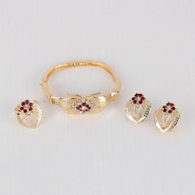 Laden Sie das Bild in den Galerie-Viewer, Vierteiliges Schmuckset aus Legierung