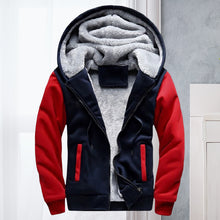 Laden Sie das Bild in den Galerie-Viewer, Kapuzenjacke aus Fleece mit Reißverschluss
