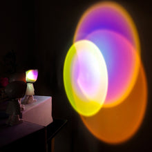 Laden Sie das Bild in den Galerie-Viewer, Regenbogenatmosphäre LED Nachtlicht für Haus oder Schlafzimmer