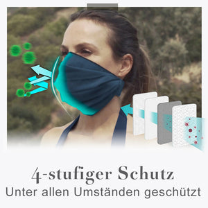 Verstellbare 4-in-1 Maske